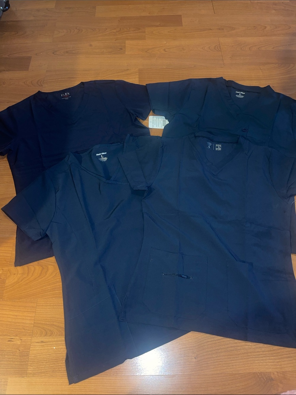 BUNDLE - 4 Scrub Tops